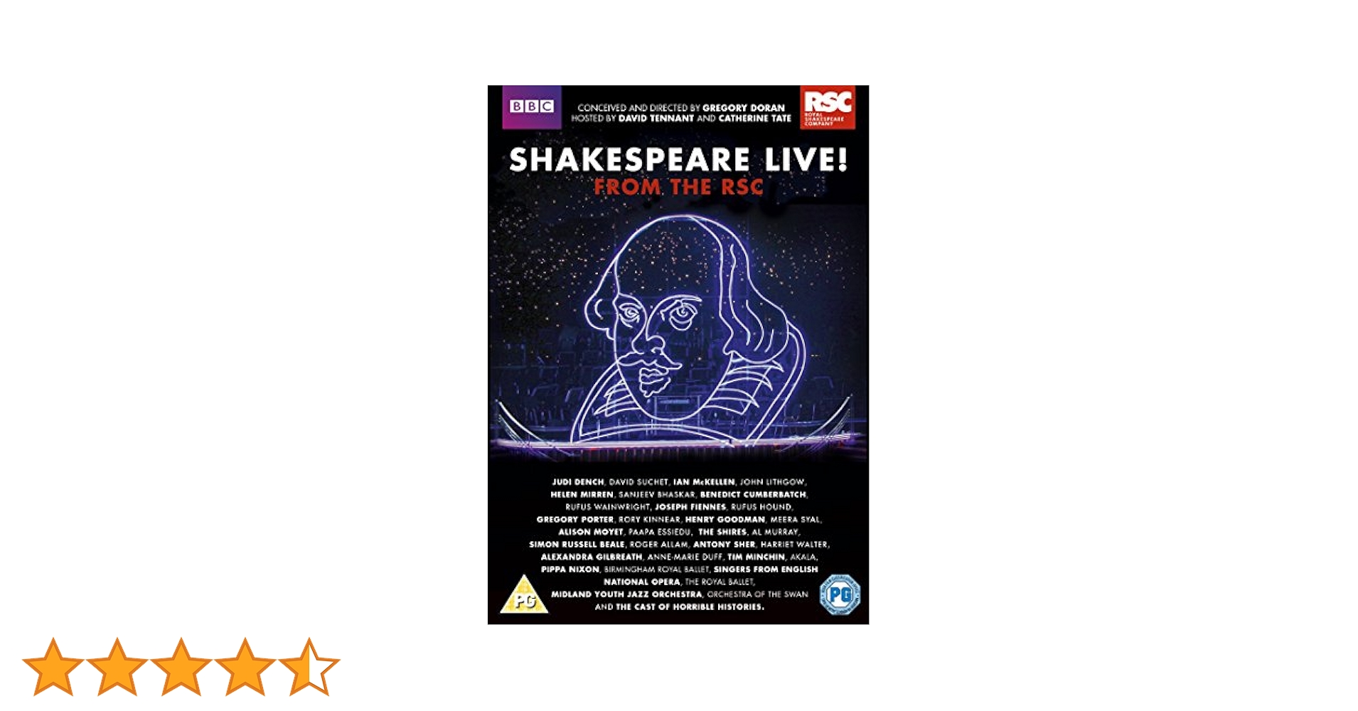 (未使用･未開封品)　Shakespeare Live! [BBC&RSC] / シェイクスピア没後400年記念 BBC&ロイヤル・シェイクスピア・カンパニー シェイクスピア・ライブ！(英語のみ) [ 0pbj0lf Amazon.co.jp: Shakespeare Live! [BBC&RSC] / シェイクスピア